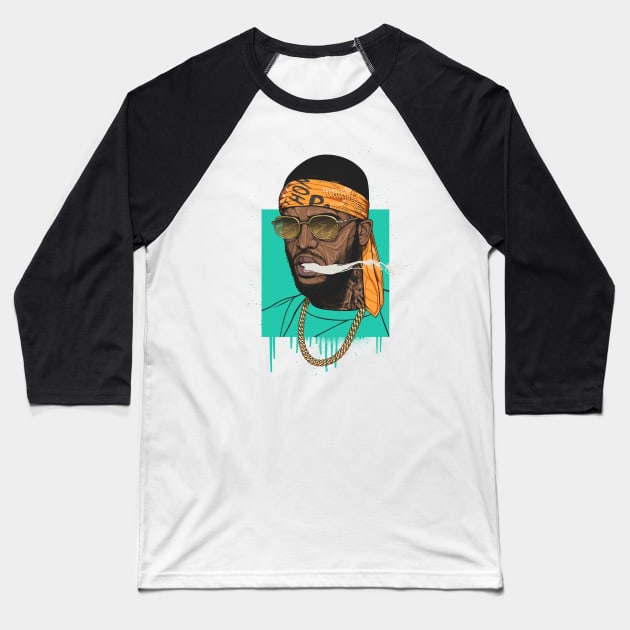 Dave East Baseball T-Shirt by BokkaBoom